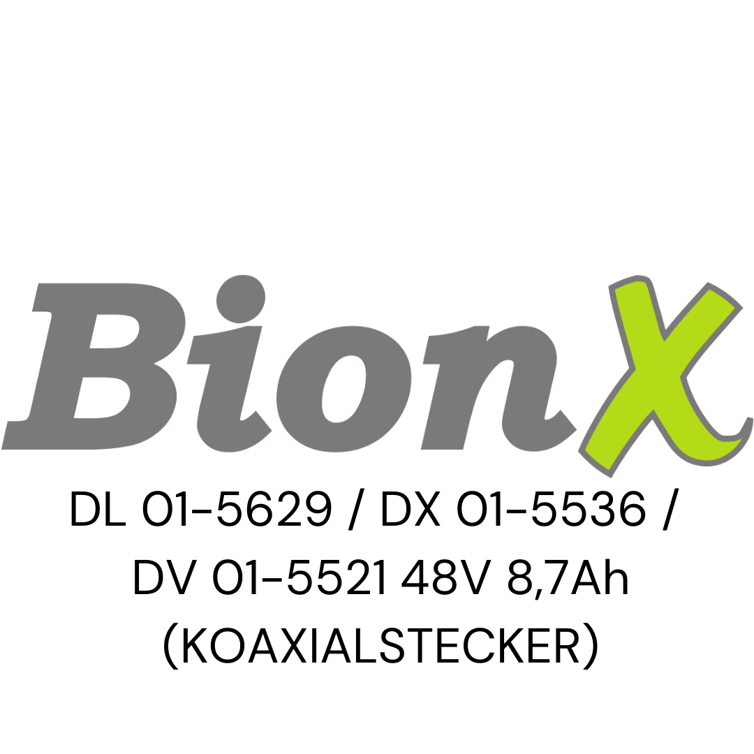 BIONX DL 01-5629 / DX 01-5536 / DV 01-5521 48V 8,7 Ah(KOAXIALSTECKER) Zellentausch