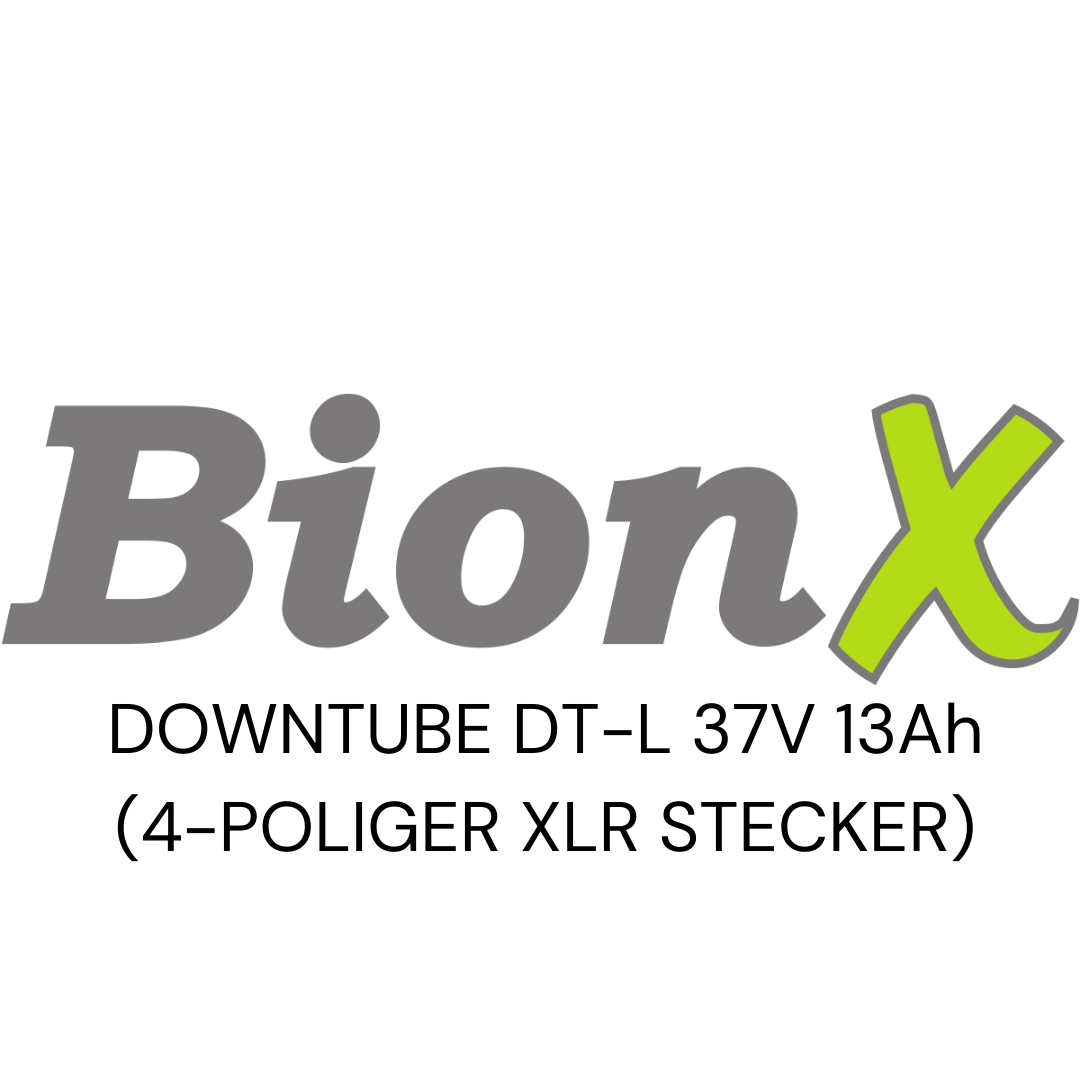 BIONX DOWNTUBE DT-L 37V 13Ah(4-POLIGER XLR STECKER) Zellentausch