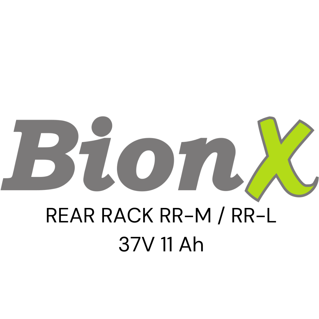 BIONX REAR RACK RR-M / RR-L 37V 11 Ah  (4-POLIGER XLR STECKER) Zellentausch