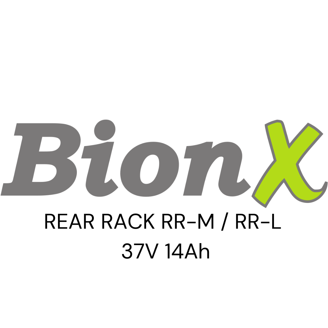 BIONX REAR RACK RR-M / RR-L 37V 14 Ah  (4-POLIGER XLR STECKER) Zellentausch