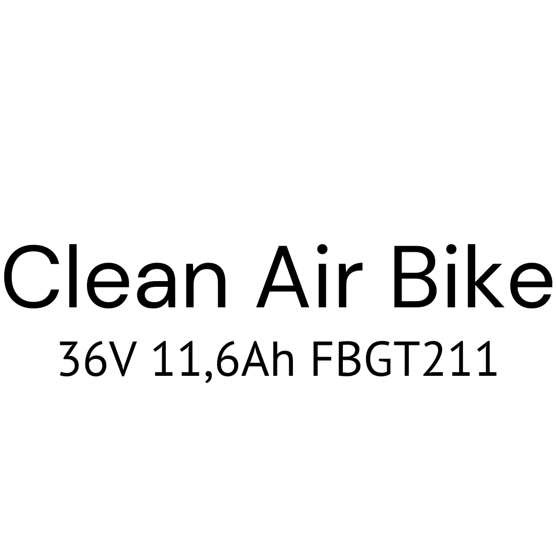 Clean Air Bike 36V 11,6Ah E-Bike Akku FBGT211 Zellentausch