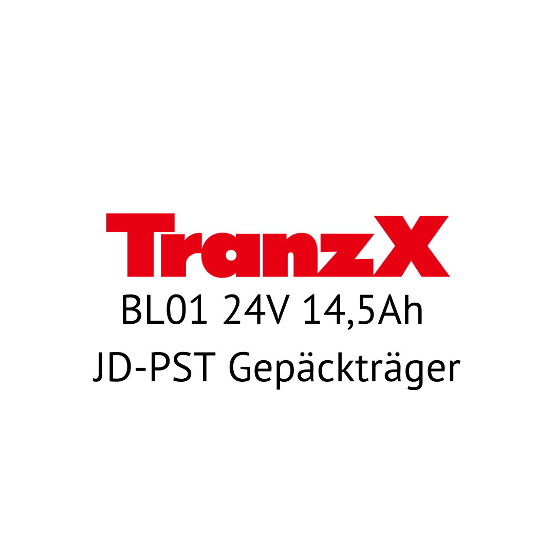 TranzX BL01 24V 14,5Ah JD-PST Gepäckträger E-Bike Akku Zellentausch