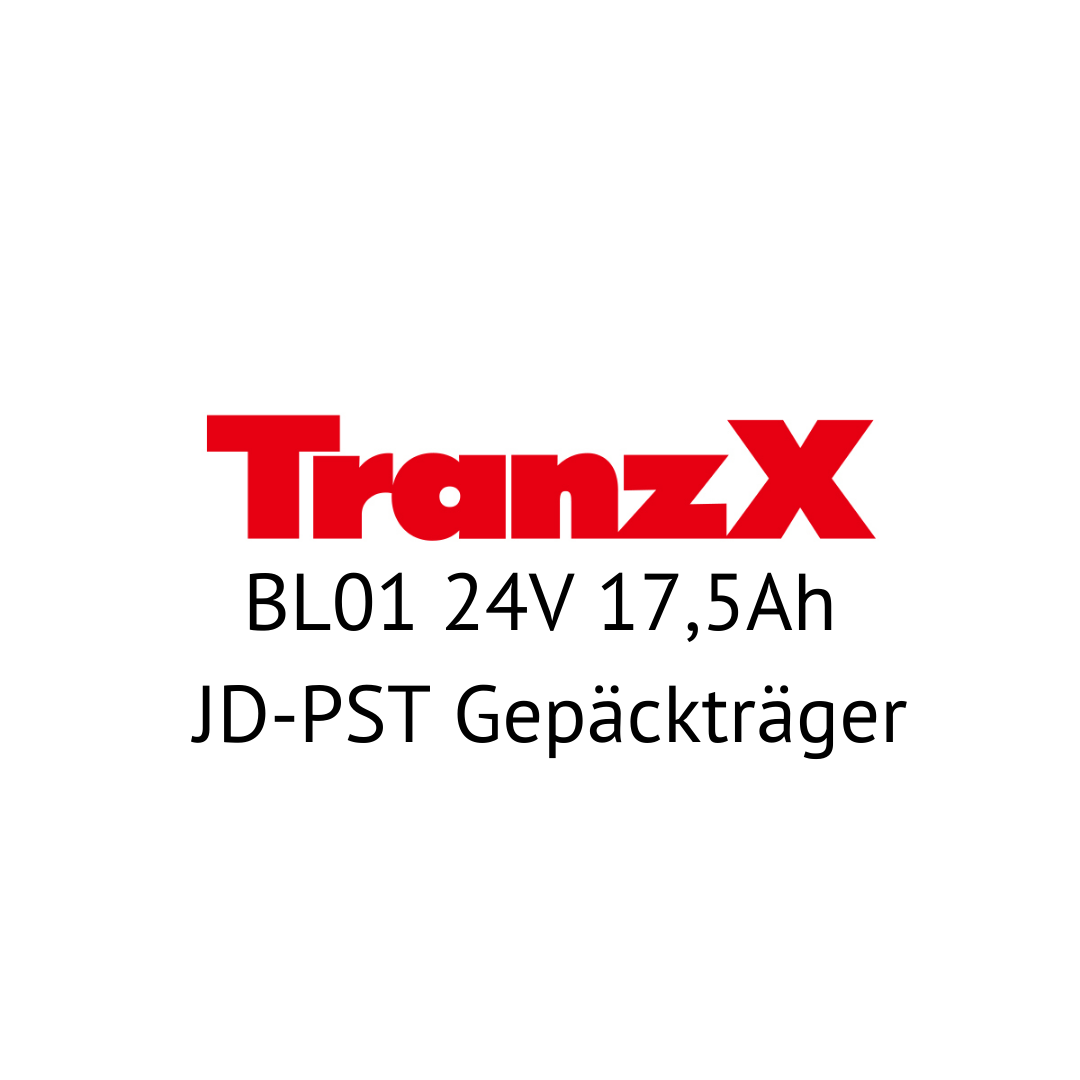 TranzX BL01 24V 17,5Ah JD-PST Gepäckträger E-Bike Akku Zellentausch