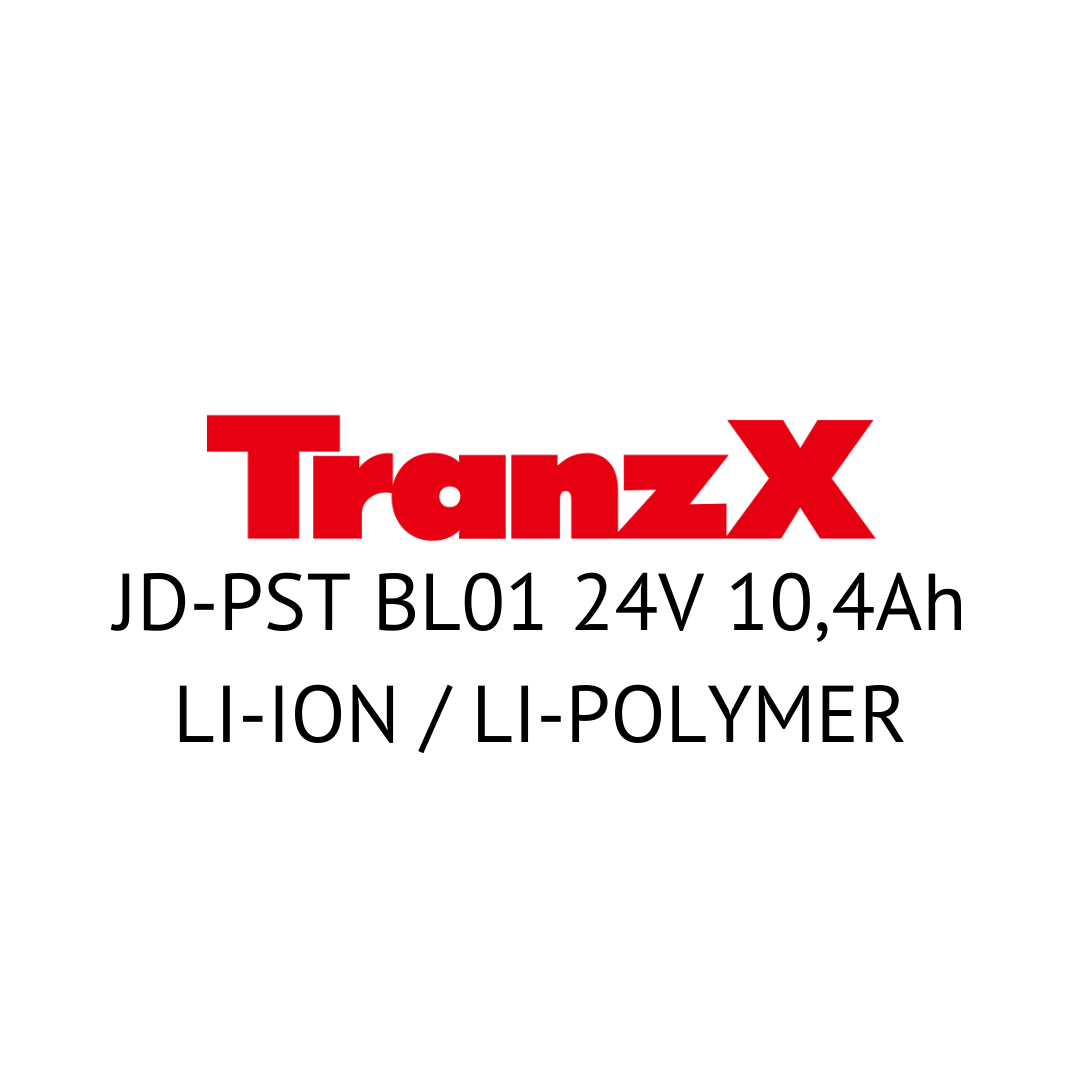 TRANZX JD-PST BL01 24V 10,4Ah LI-ION / LI-POLYMER