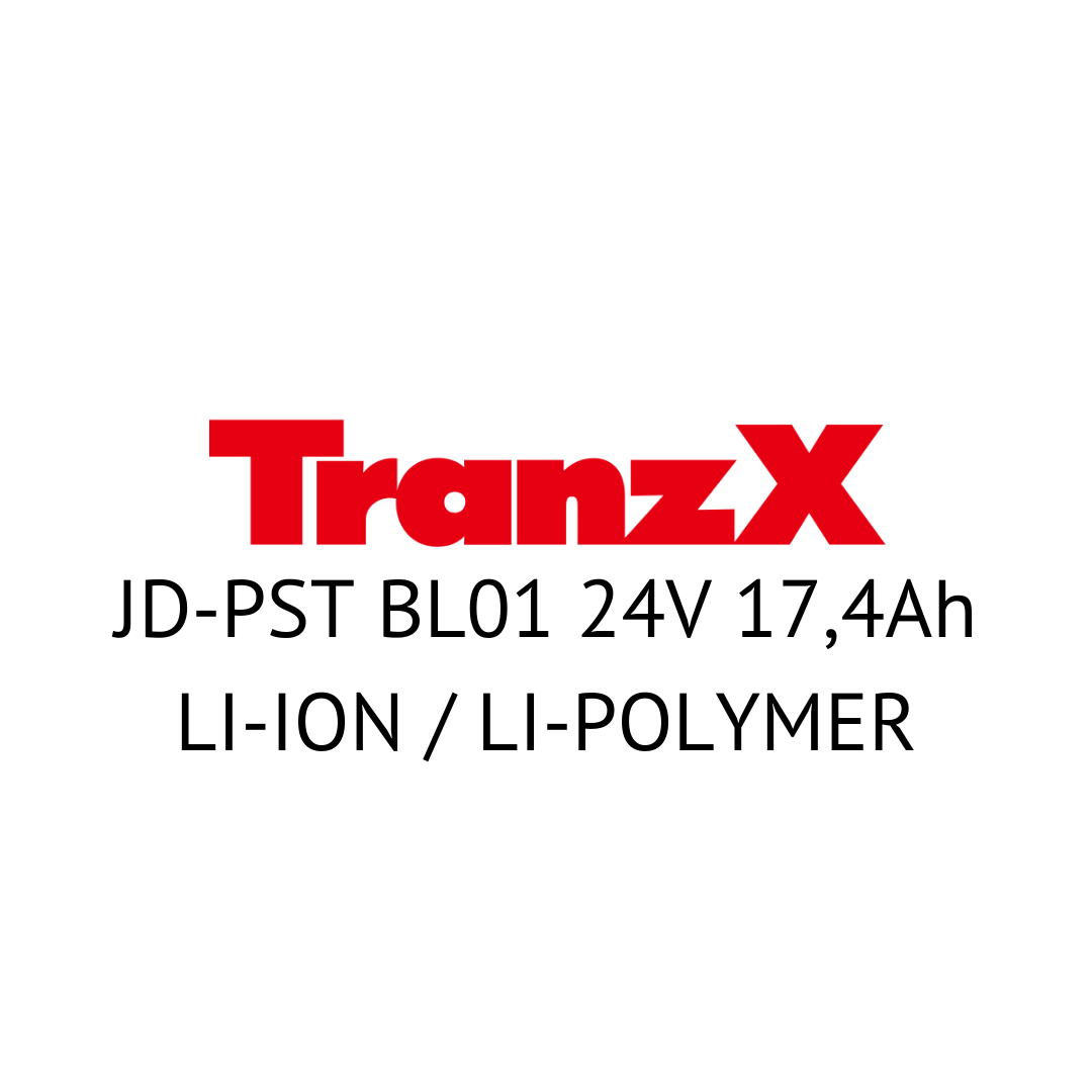 TRANZX JD-PST BL01 24V 17,4Ah LI-ION / LI-POLYMER