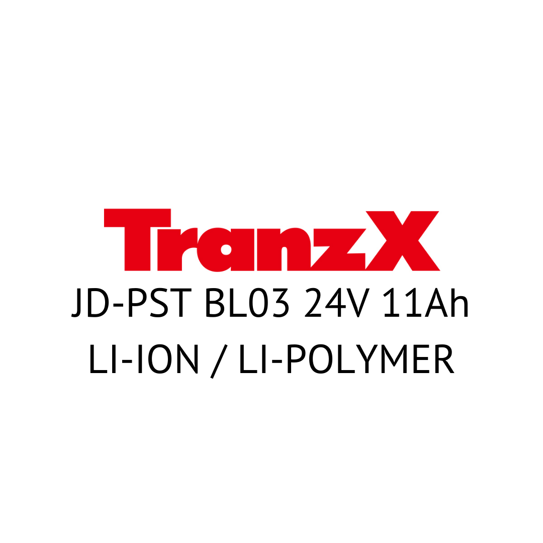 TRANZX JD-PST BL03 24V 11Ah LI-ION / LI-POLYMER