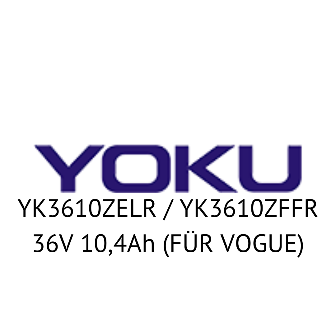 YOKU YK3610ZELR / YK3610ZFFR 36V 10,4Ah (FÜR VOGUE)